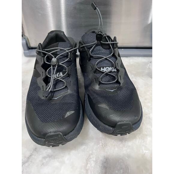 HOKA ONE ONE Transport Men’s 10D Black Vibram Trail Running Hiking Shoes 1123153 main image 5